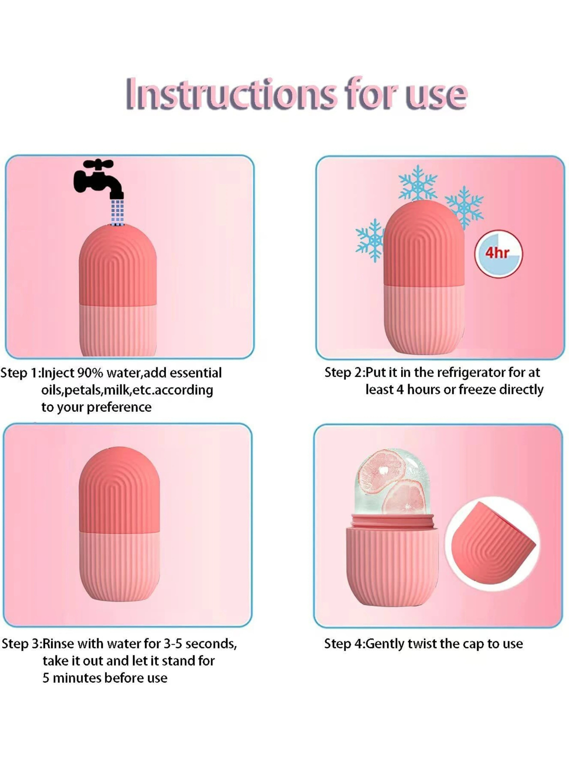 Devique Ice Cube Facial Roller